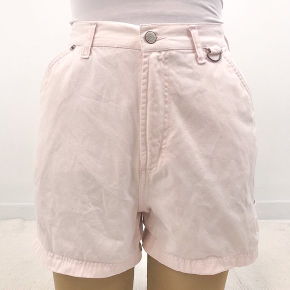 Vintage Pants - Vintage 90s Bill Blass 10P Pink Jean Shorts